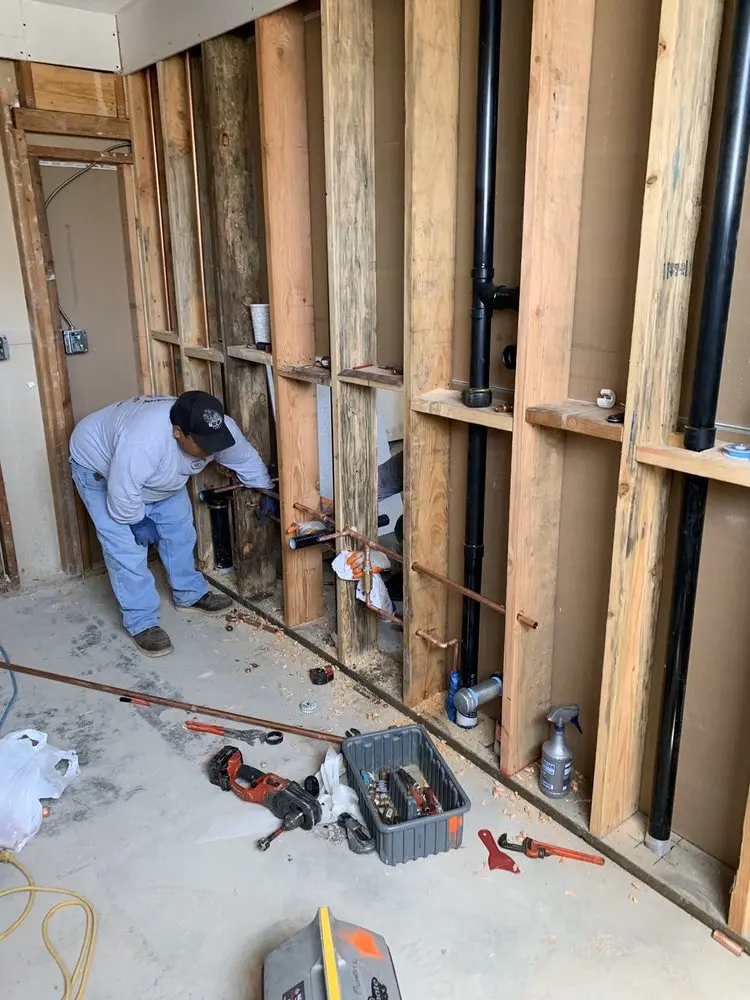 Commercial rough-in plumbing for Commercial Plumbing in Northside - Northline
